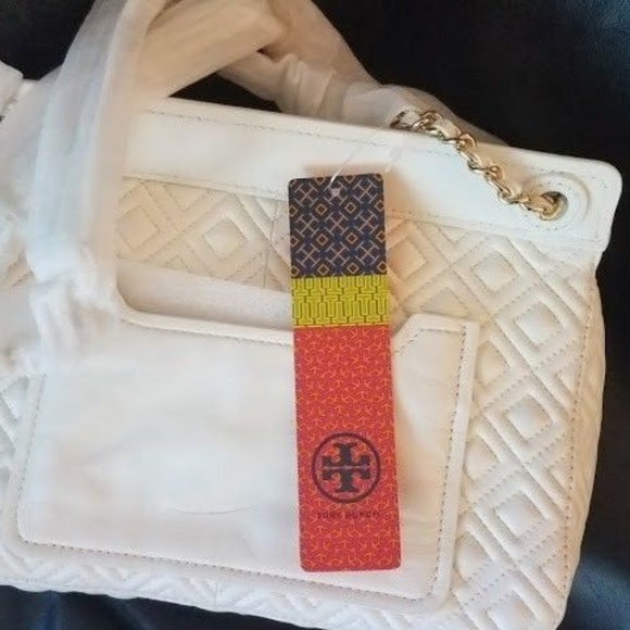 Tory Burch Marion Small Saddle Shoulder Bag NWT! - Picture 5 of 5